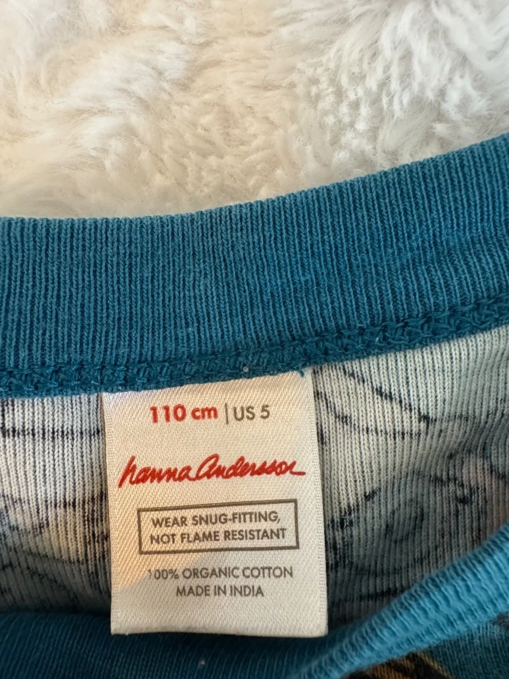 Hanna Anderson boy car pajamas